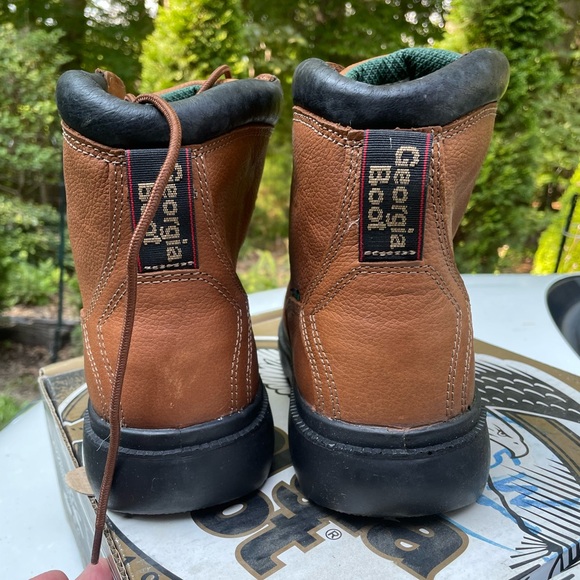 New Georgia Boot 6” Flex Point Waterproof Steel Toe Work Boots 11.5 Wide main image 11